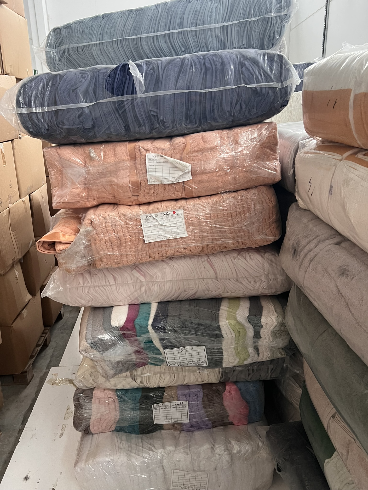 Wholesale Jacquard Towel Sets Toptan Jakarlı Havlu Setleri - Image 1